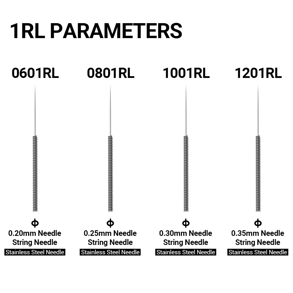 Заводская цена дешевое оборудование для татуировок RL тату-иглы профессиональные одноразовые розовые