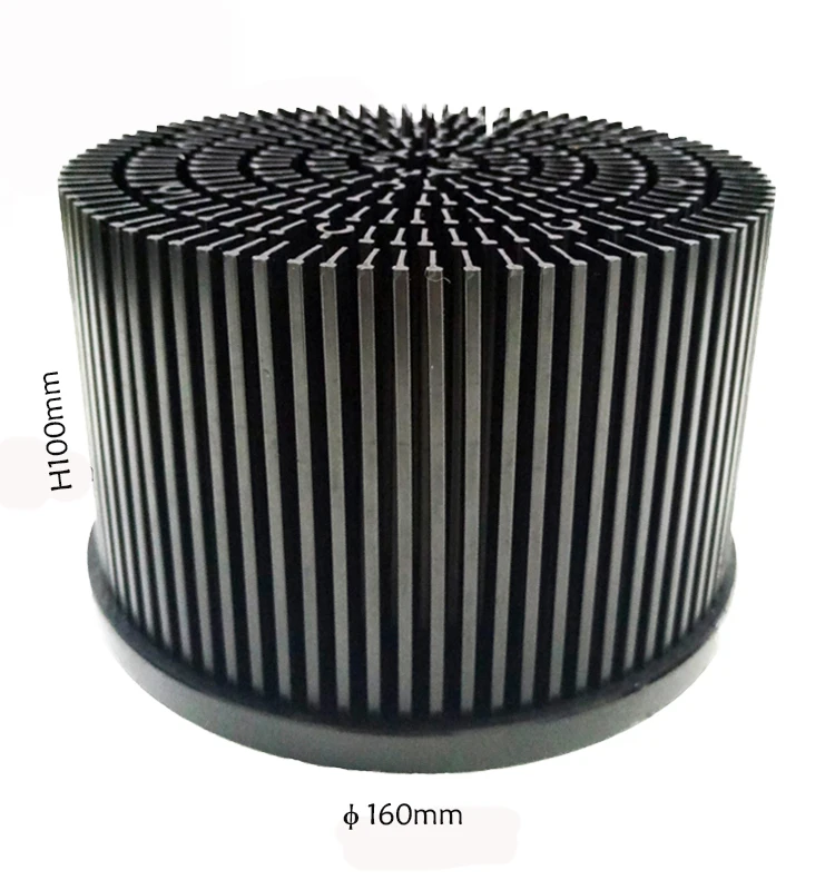 Clu048 радиатора, 50 Вт Cob Led Cxb 3590 радиатора Cxb3590,100W алюминьный Cob светодиодные светильники радиатор Led Радиатор