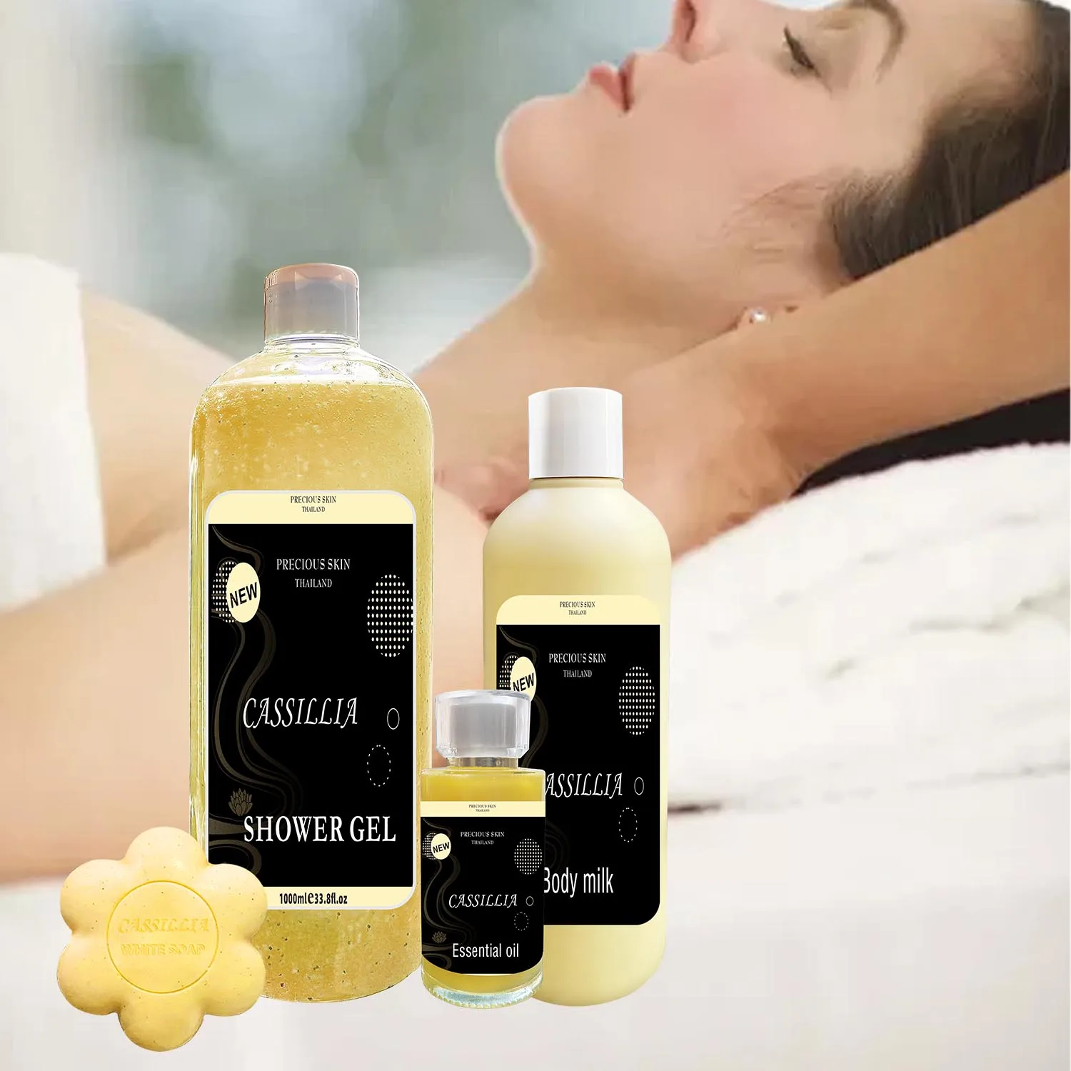 Hot selling Best Spa Gifts Self Skin Care Beauty Product Gifts for Women Shower Gel de douche Body Lotion Soap Home Spa Bath Set