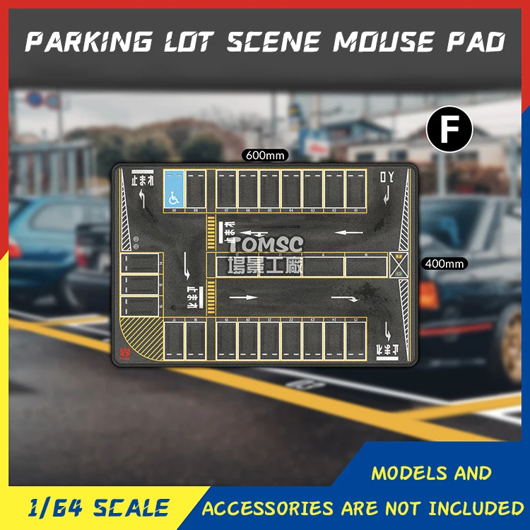 NEW 60*40CM DIY Car Parking Map Toys City Parking Lot Road Map Rug Scene Mouse Pad