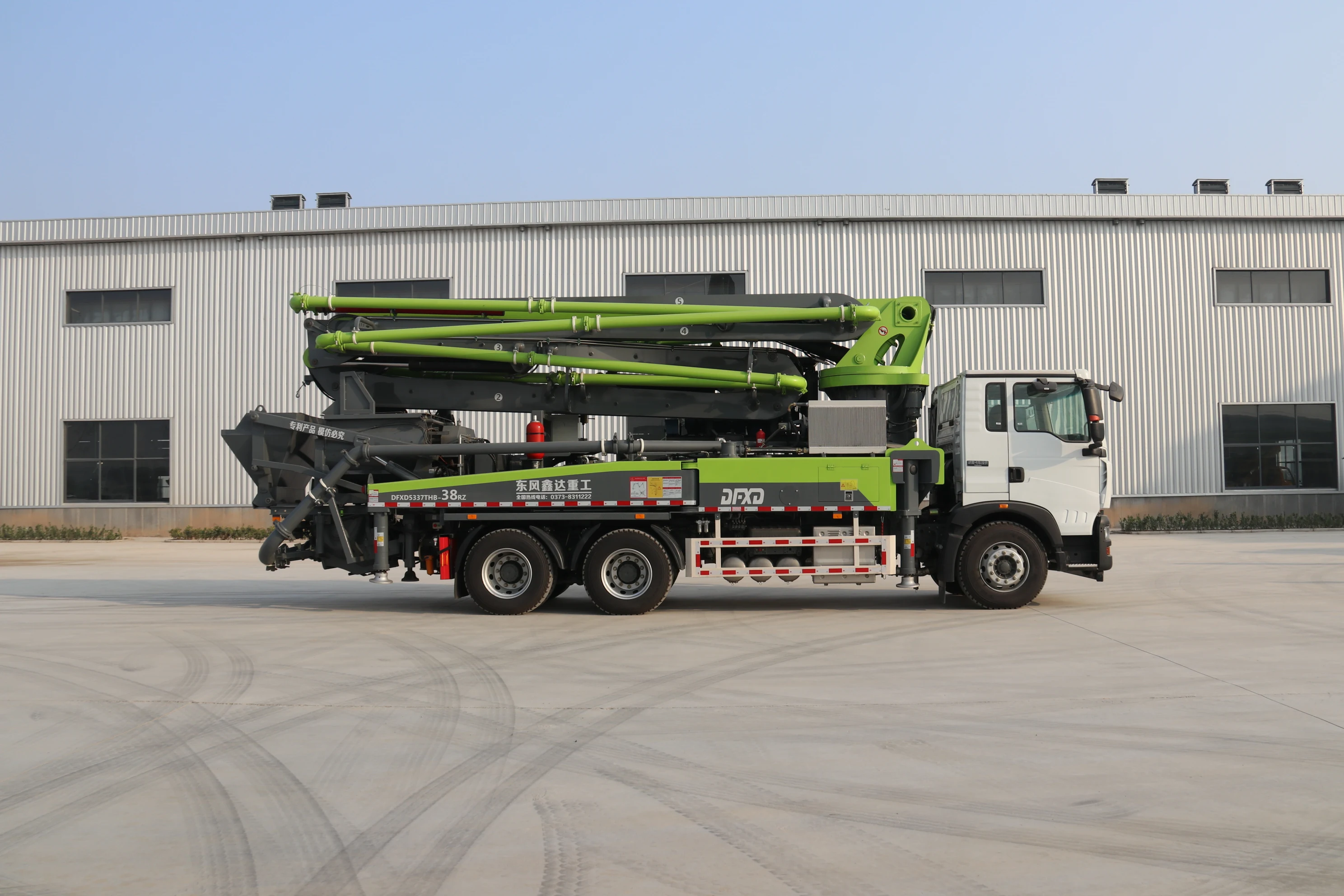 Concrete Pump Truck HB52K with newly brand for sale