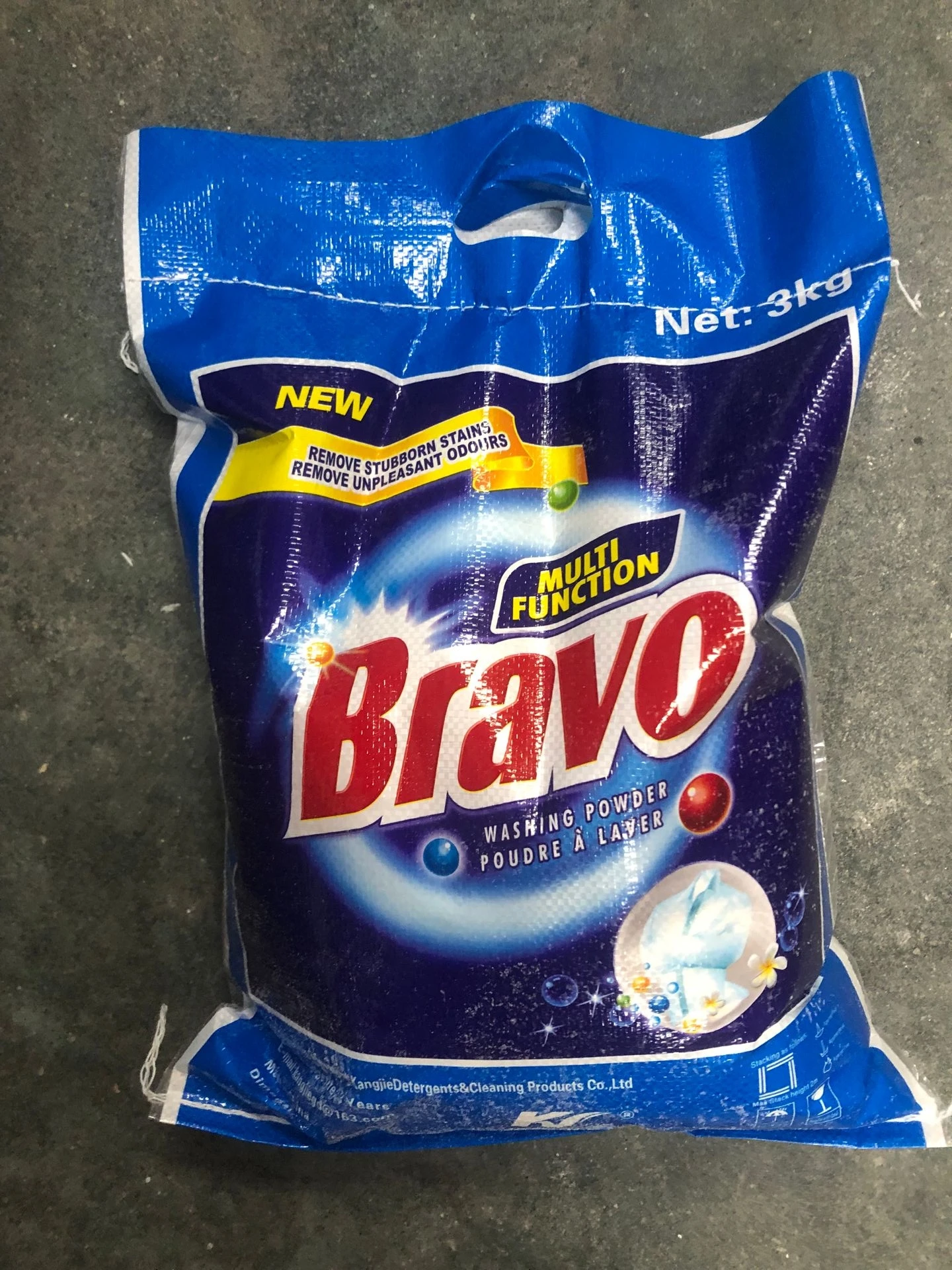 3KG Wash Powder China Top Washing Powder Factory Laundry Powder Detergent