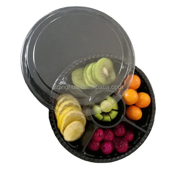 2023 новый лоток с 4 - 5 отделениями для упаковки продуктов питания/фруктов