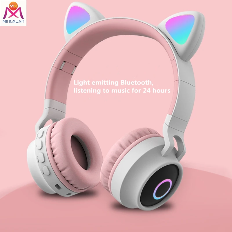 Wireless Bluetooth Headset Headworn Game Music Headset for apple phone