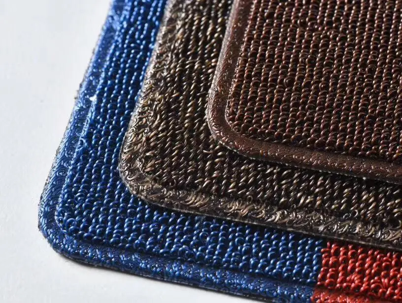 Custom PVC Black Set Item Packing Card Pcs HookFloor Mats Carpet Coil Car Mats Universal Floor Mats for Car