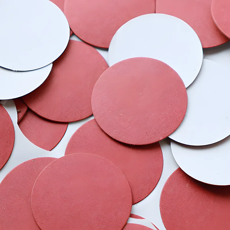 Exclusive Customized Battery Fireproof Flame Retardant Electrical Insulation Red Vulcanized Fiber Sheet Paper Adhesive Tape