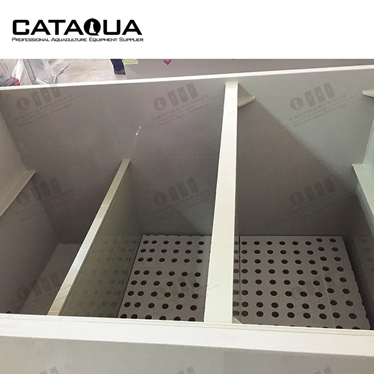 CATAQUA Rectangular Aquaculture Equipment Ras Biological Filter Bio Filter for Aquaculture