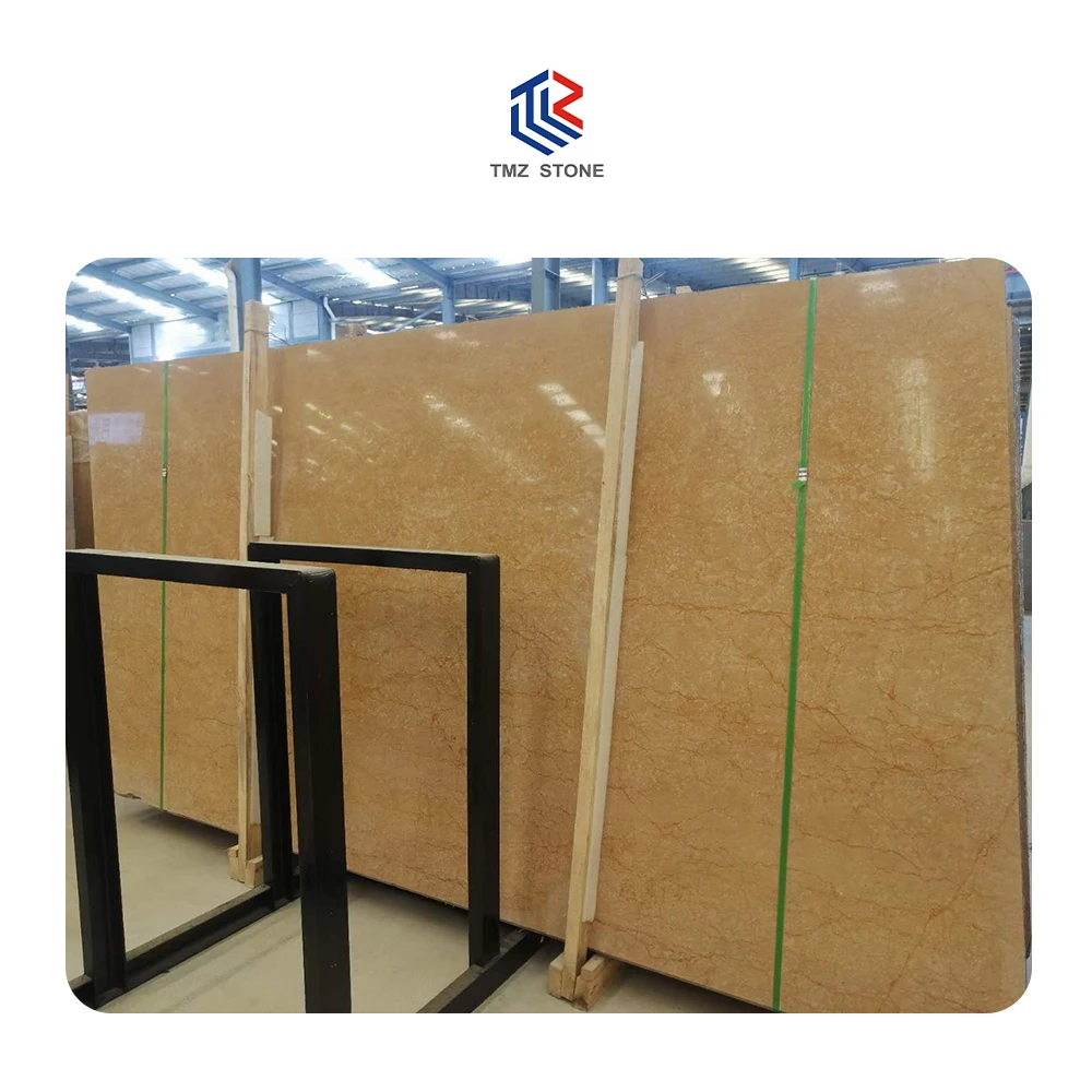 TMZ STONE ODM OEM Natural Hight Quality Modern hot selling Polished Emperor Gold marble for floor and wall