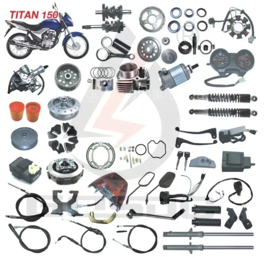 Hot sale whole motorcycle parts Titan 150 for honda Spare accessories