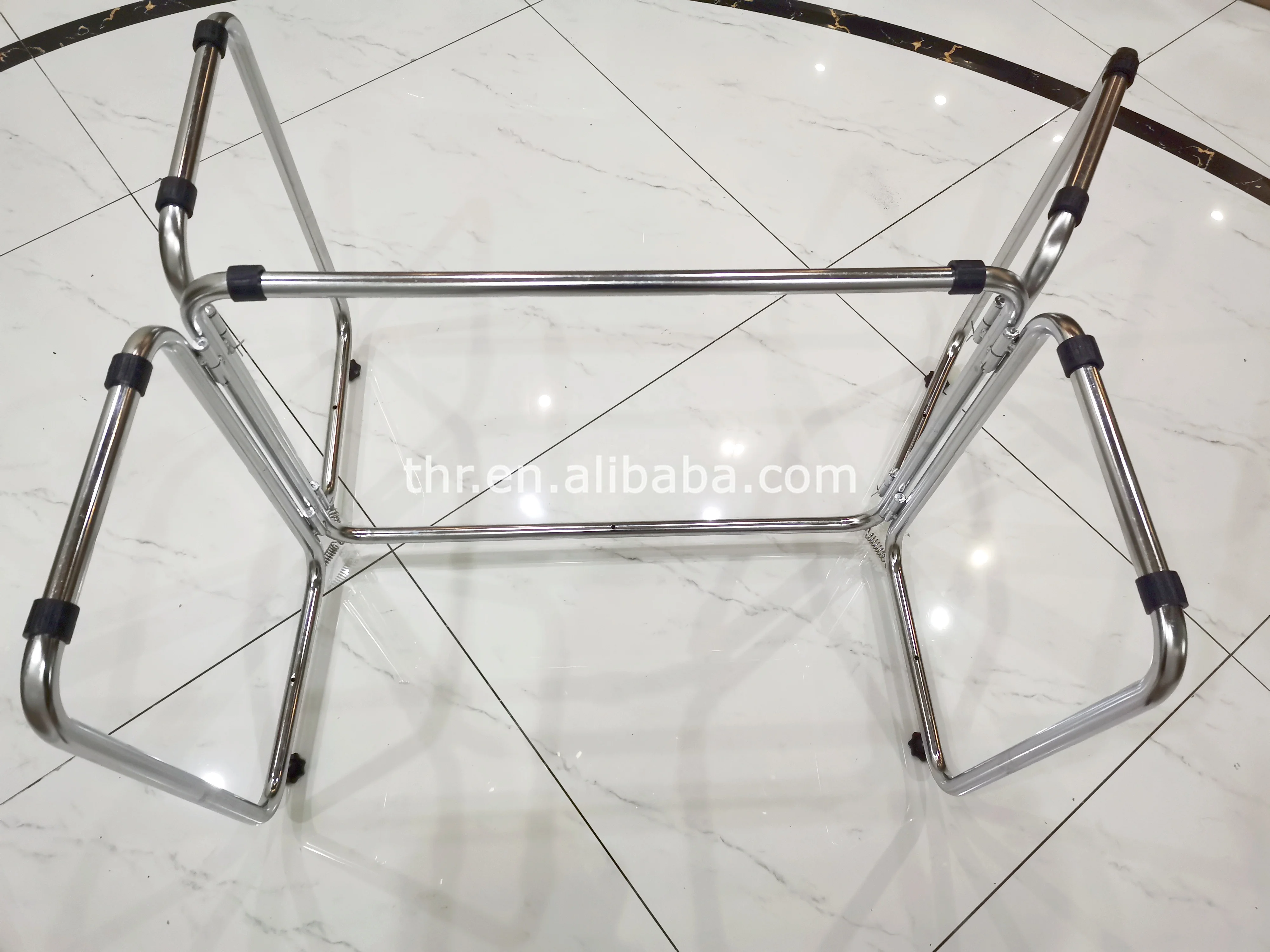 THR-9 Funeral Products Metal Catafalque Casket Church Trolley for Sale