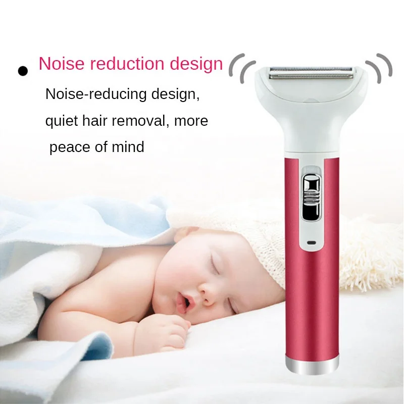  Lady Shaver Cordless Nose Hair Trimmer Rechargeable Electric Removal Mini