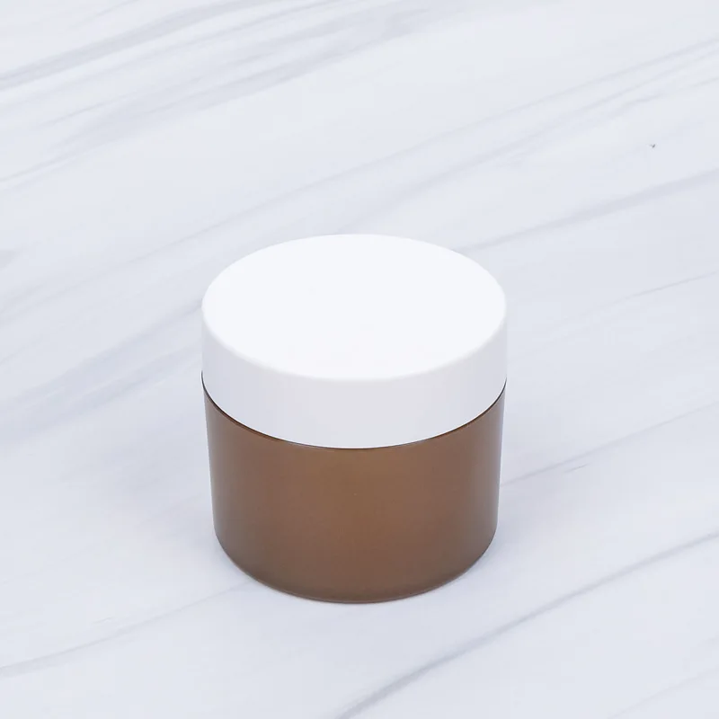 Double-Layer Round 30/50G PP Cream Bottle with Screw Cap 15/30G Capacity Eye Cream Hand Cream Mask Cosmetic Packaging Material