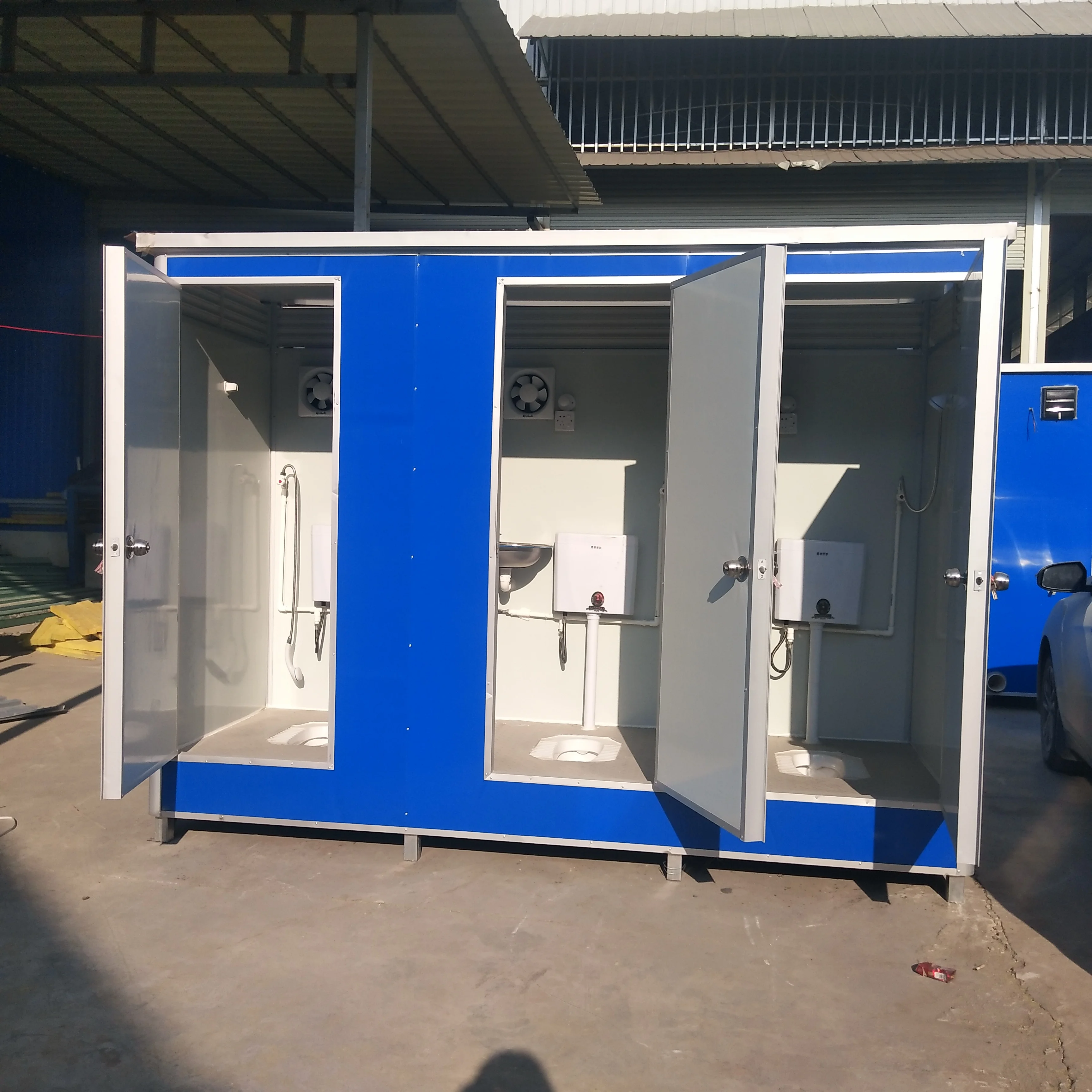 Low Cost Construction Site Mobile Public Prefab Toilet Bathroom Wholesale Portable toilet