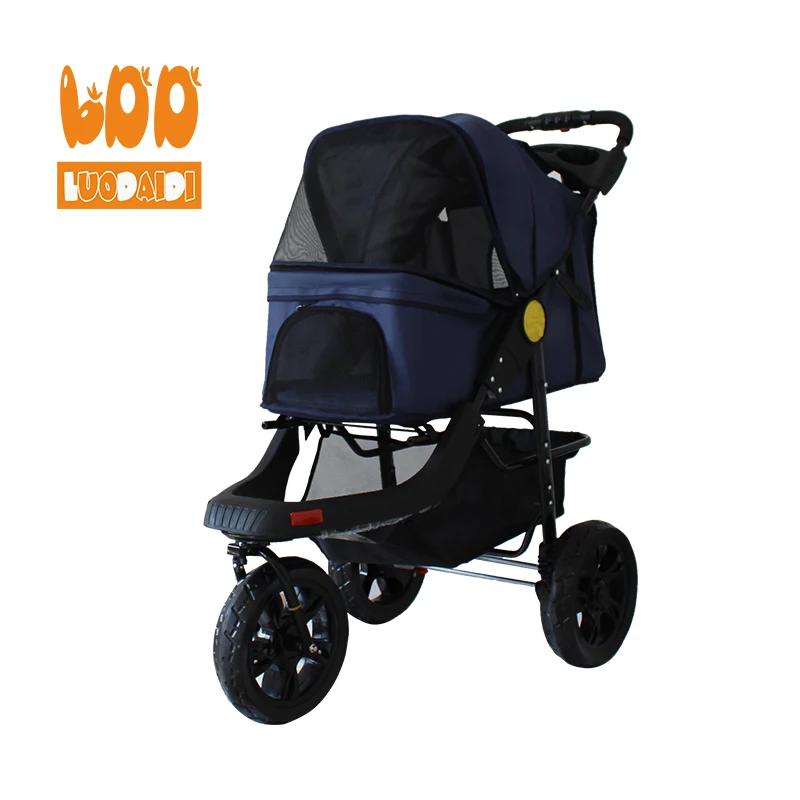 3 wheels large dog pram air buggy dog stroller dog stroller cheap