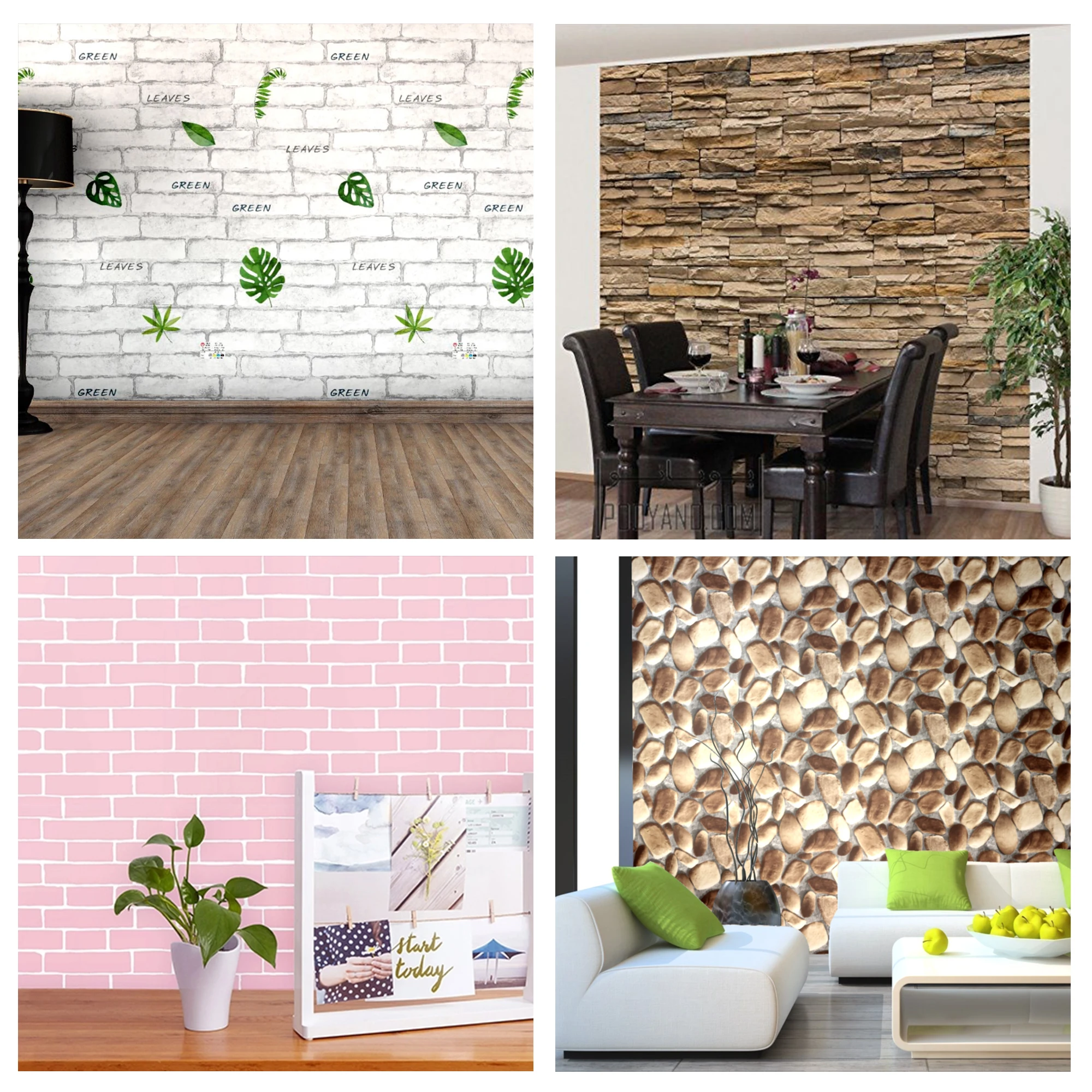  Горячие Продажи Украшения Дома самоклеющиеся наклейки настенные фрески обои