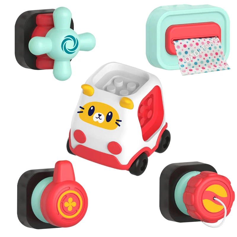 Cartoon Block Car Toy Baby Truck Car Toy Baby Boy Car Toys
