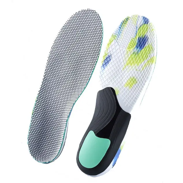 Sports Running  EVA Ortholite Damping Shoe Insole Orthopedic Flat Feet Plantar Fasciitis Arch TPU Support Foot Insoles