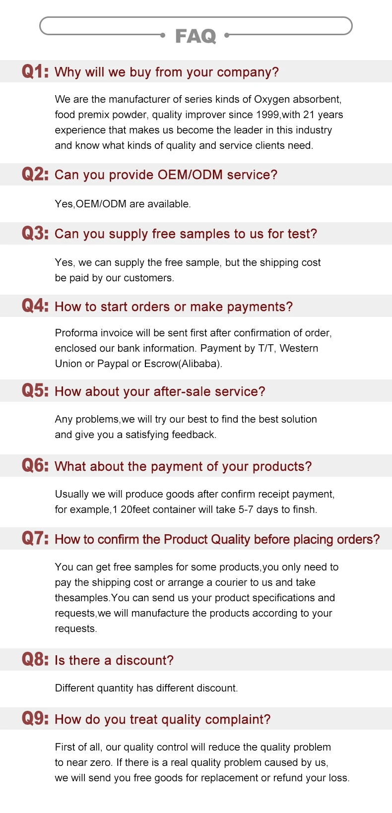FAQ