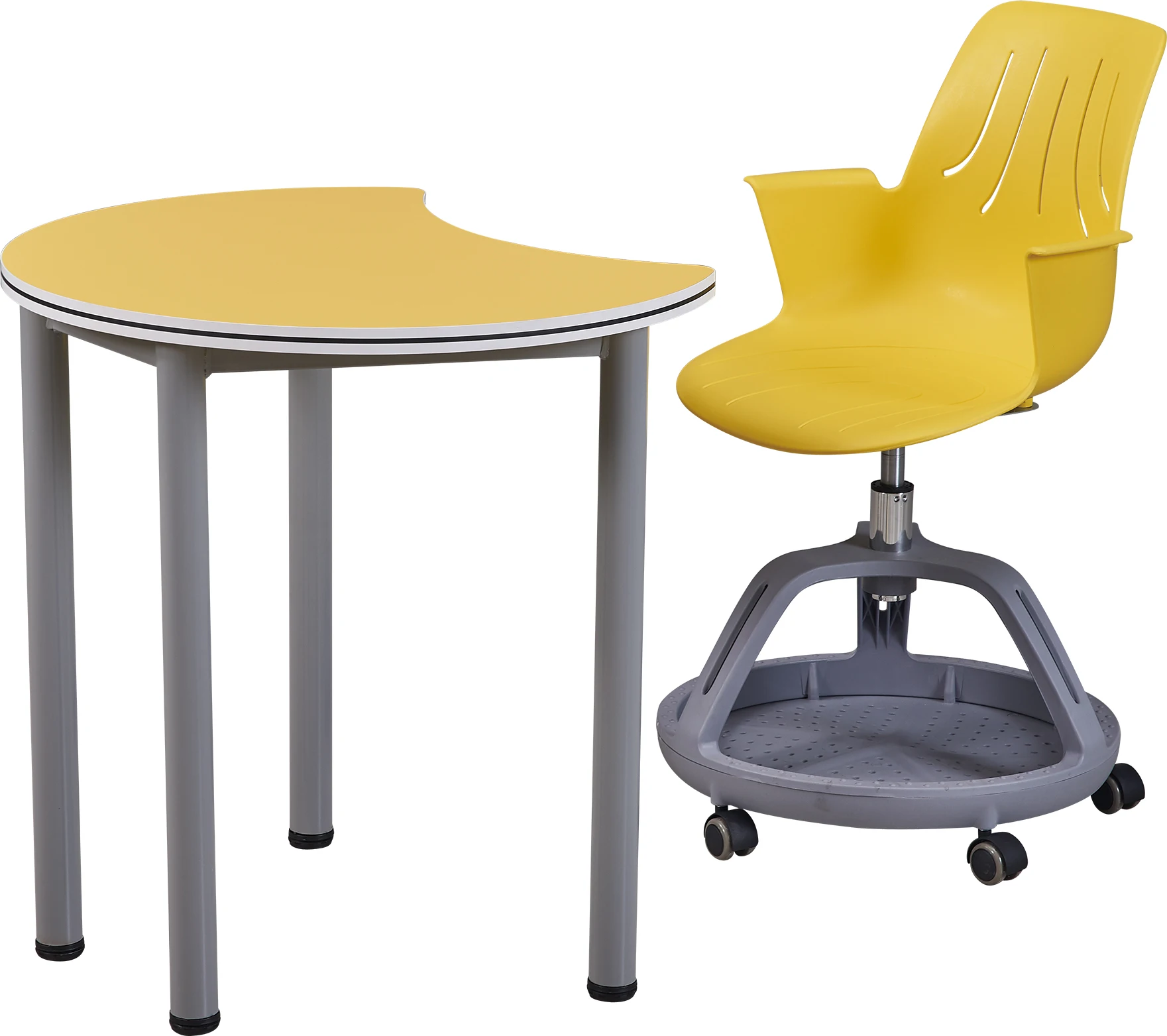 Student Desk and Chair Popular School Furniture Set Modern and High Quality Table and Chair for Students