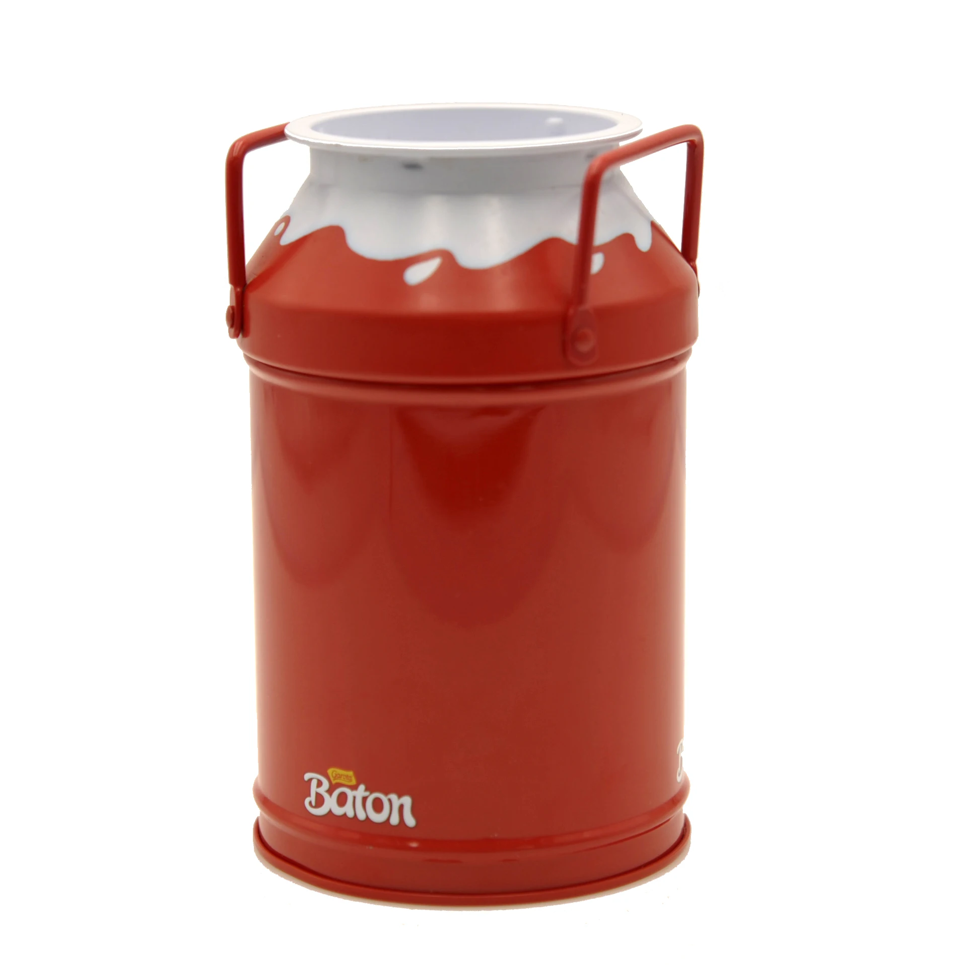 Custom Metal Milk Bottled Shaped Jug Tin Bucket for Biscuits Cookies Decoration Gift  Tin