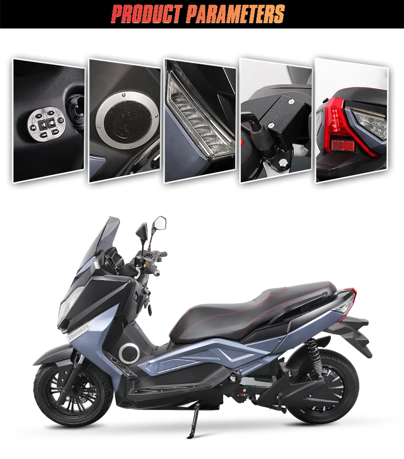 High Cost-effective Cool Body 2000W Powerful  Motor of the Adult Electric Scooter