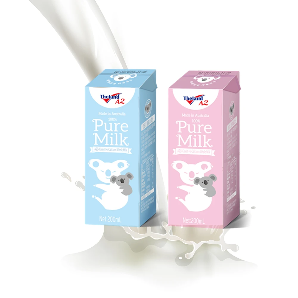 200ml A2 Whole Milk (Pink) Southern Hemisphere Creamery Essence Marvels Wholesale By TheLand With Custom MOQ Reasonable Price