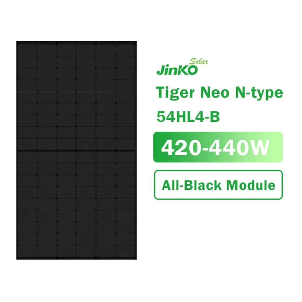 Poland Stock Jinko 420W черная рамка N Type I-Topcon двойное стекло 425W солнечная панель