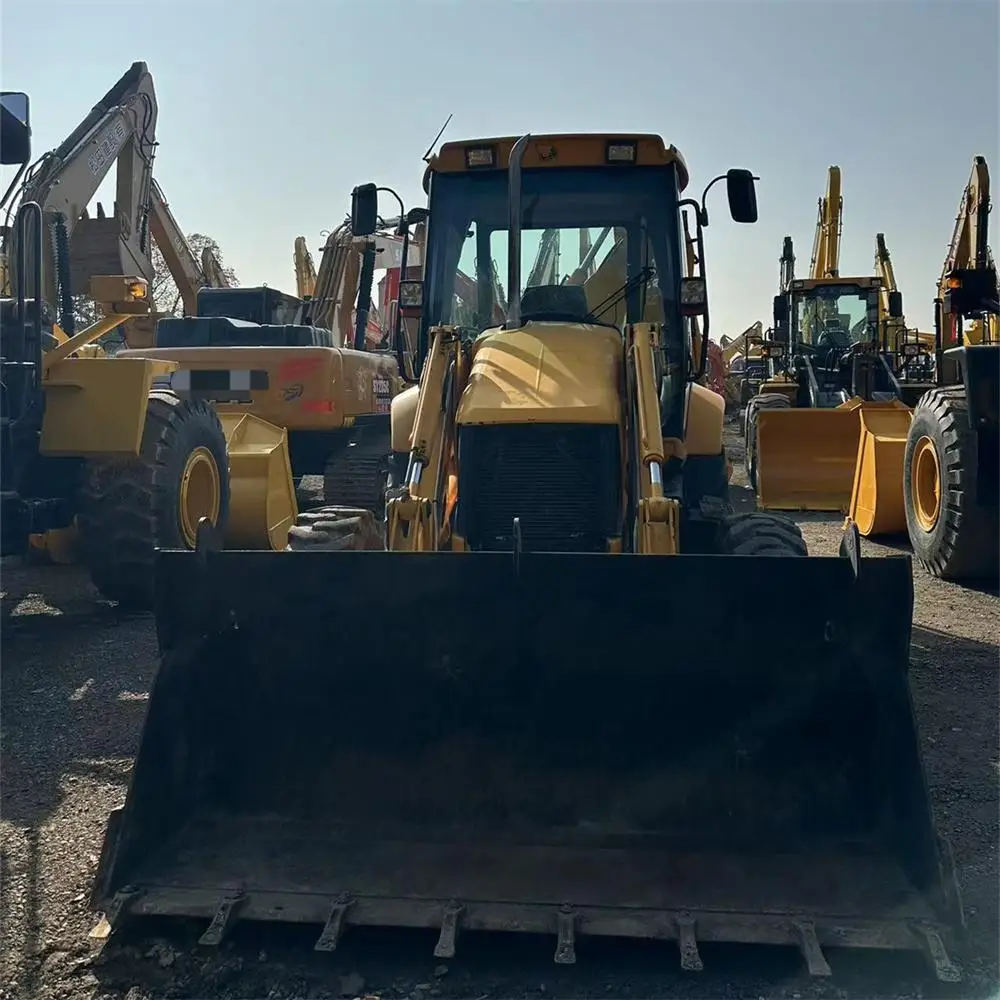 Caterpillar высшего качества JCB3XC usedJCB3XC Подержанные большие мини-экскаваторы-погрузчики прямые продажи с завода колесные экскаваторы