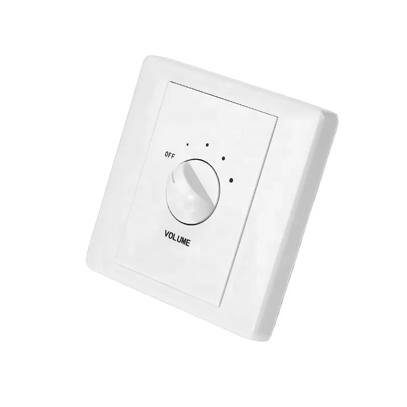 OBT-1060 60w high power In-wall ABS PA System/Public Address System Creative Speaker Volume Controller