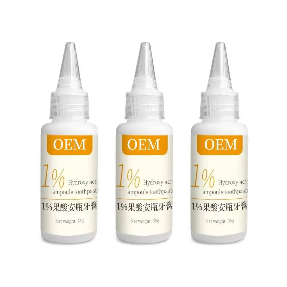 Strengthens gums toothpaste Remove Stains Bad Breath Repair Teeth Organic Active Whitening Fruit acid Toothpaste