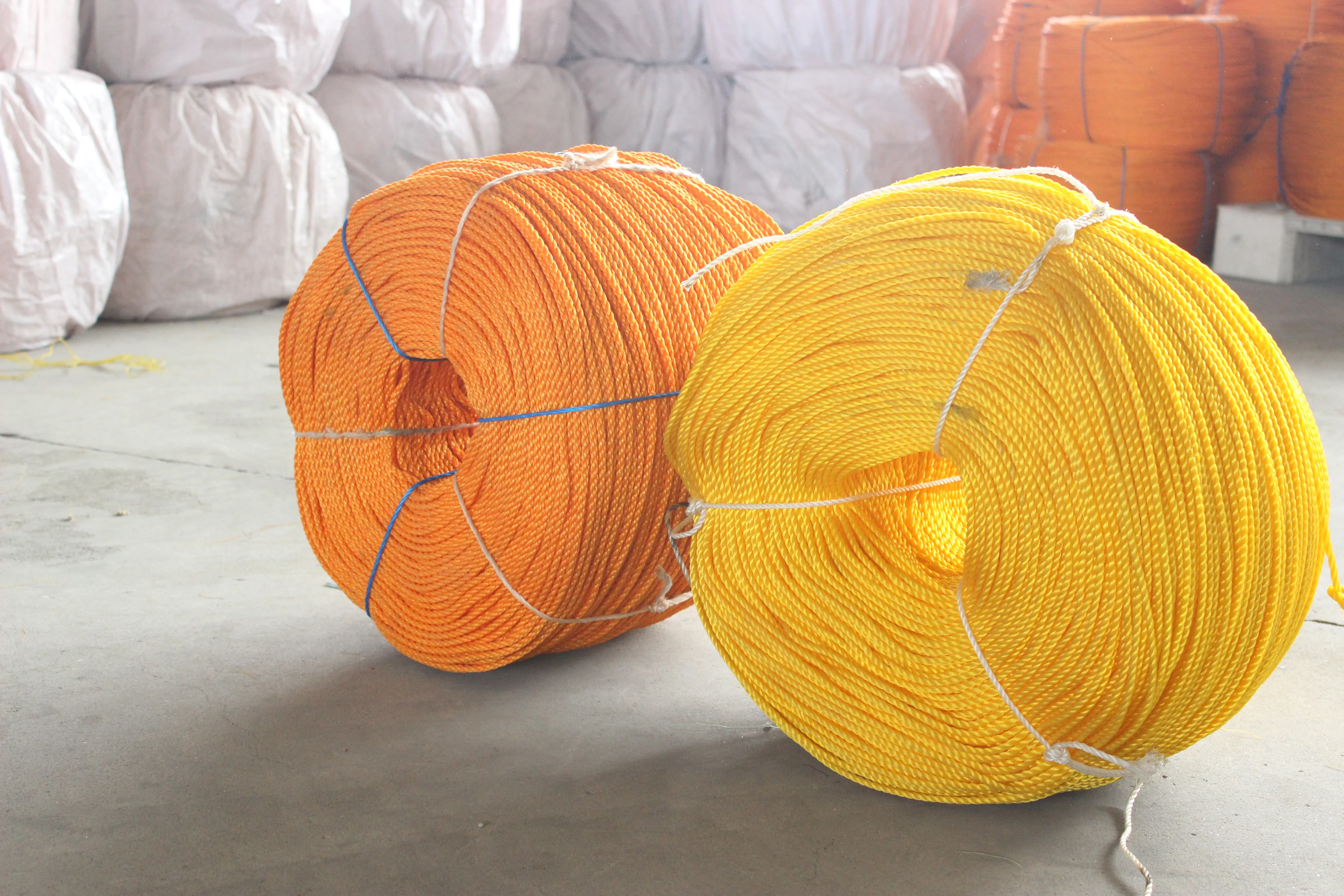 UV resistant Polyethylene PP monofilament marine Fishing rope and twine for Fish nets ,Seine & Gill & Cast nets and Batting ca