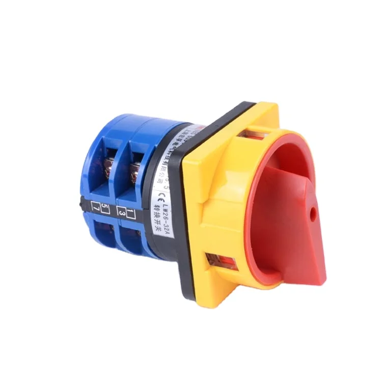  LW26 GS series 20A 32A переключатель кулачковый с панелью управления ВКЛ-ВЫКЛ
