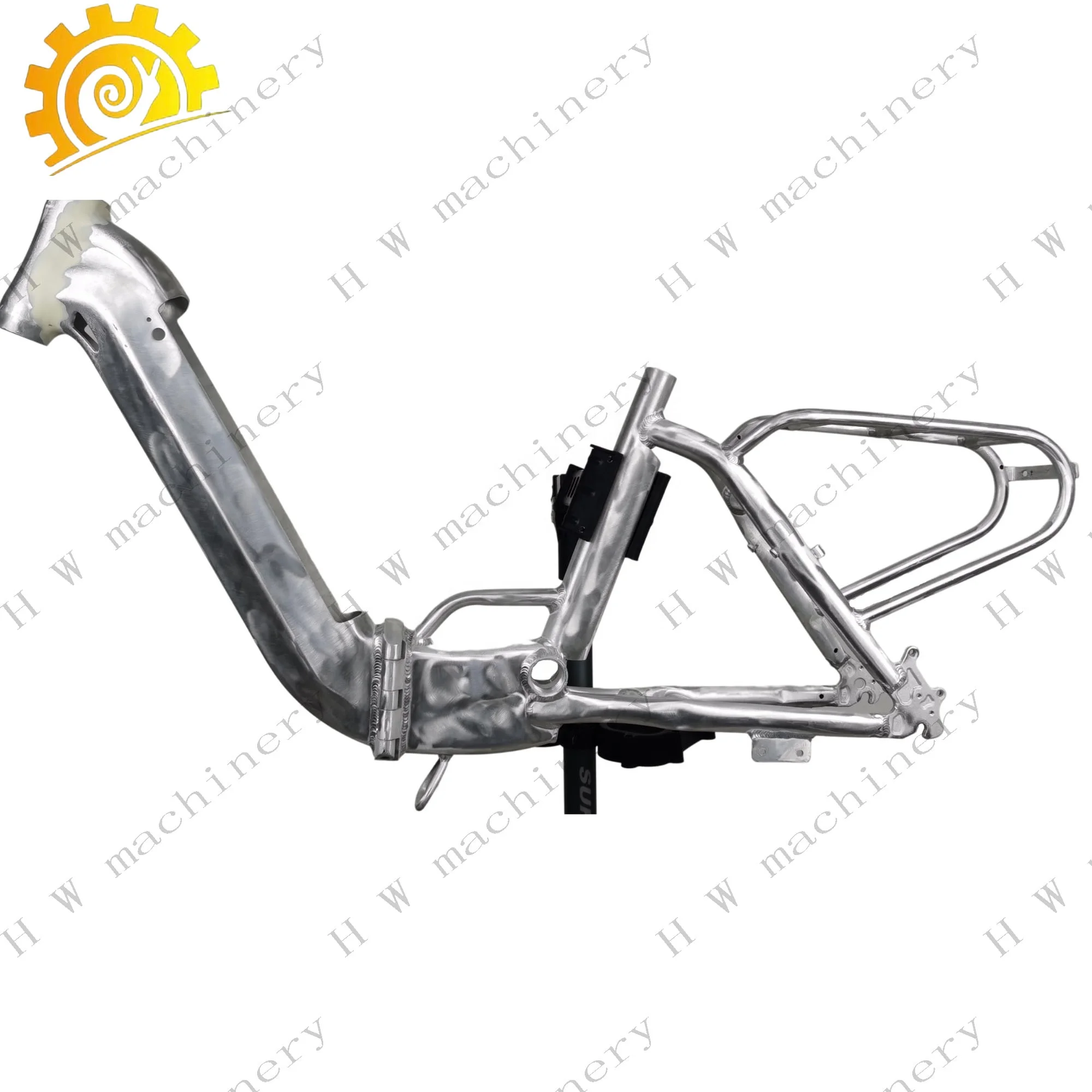 2021 New Aluminum alloy frame e bike road bicycle frame folding electric bicycle frame