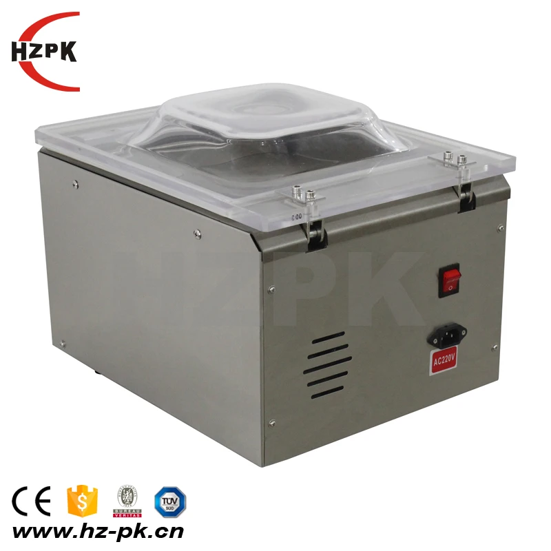 HZPK DZ-260 Desktop Vacuum Sealing Hardware Vacuum Packing Machine