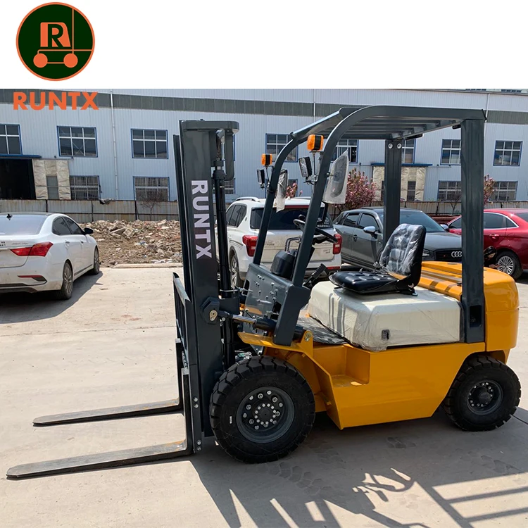  Японский ISUZU C240 дизельный двигатель 3-тонный вилочный погрузчик