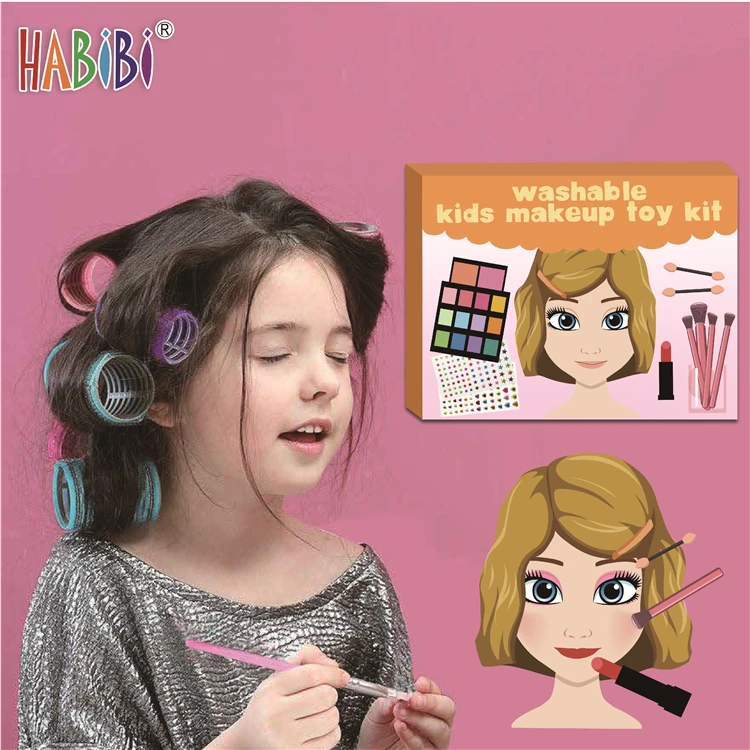 Моющаяся детская игрушка для макияжа модная косметическая девочек
