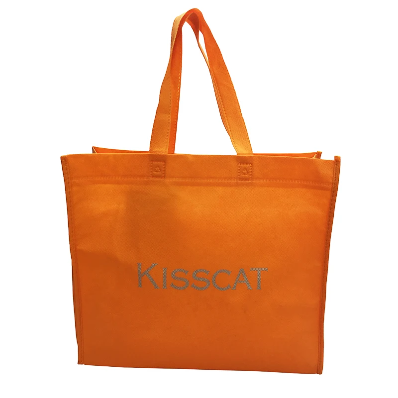 Guangdong Manufacture Shopping Bag Foldable Non Woven Custom Logo Recycle Bag