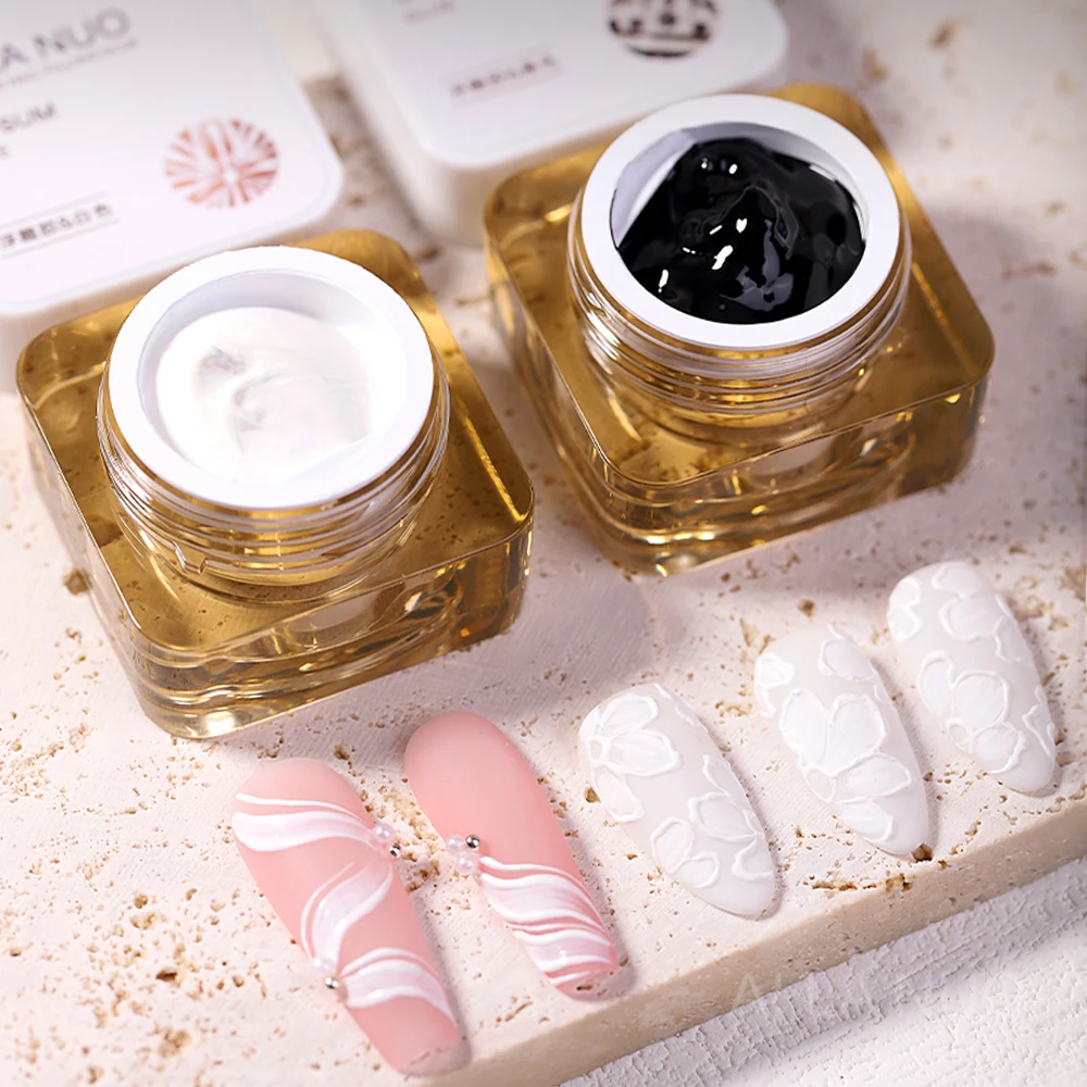 Новый дизайн ногтей УФ светодиодный отверждение 3d гипсовая Скульптура Дизайн ногтей песок Гель-лак для дизайна ногтей