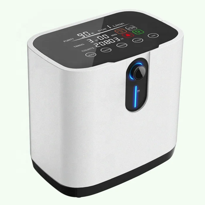 Factory wholesale household AC220V / AC110V small oxygen generator concentrator 1-7L adjustable oxygen absorber