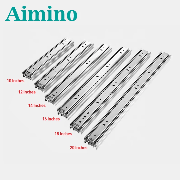 Телескопическая раздвижная дверь AIMINO, телескопический канал, сверхпрочный выдвижной канал, мебель, выдвижной ящик