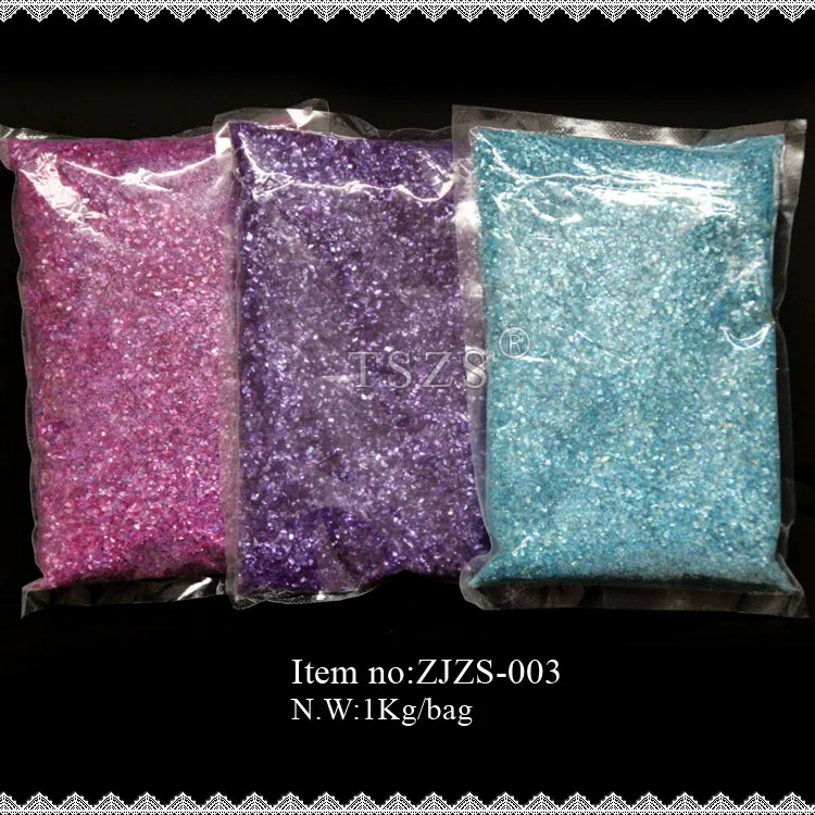 1kg Mirror Glitter Nail Chrome Pigment Shell Dazzling DIY Salon Micro Holographic Powder Laser Nail Art Decorations Manicure
