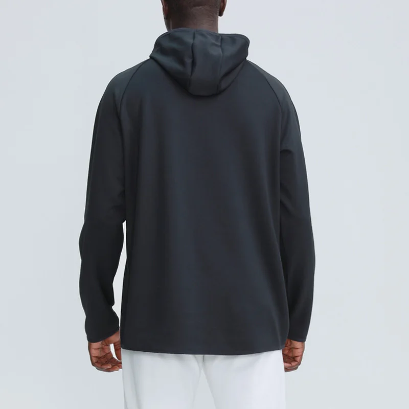 Wholesale And Custom Private Label Training Jogging Wear Gym Apparel Men Solid Pullover Hoodie