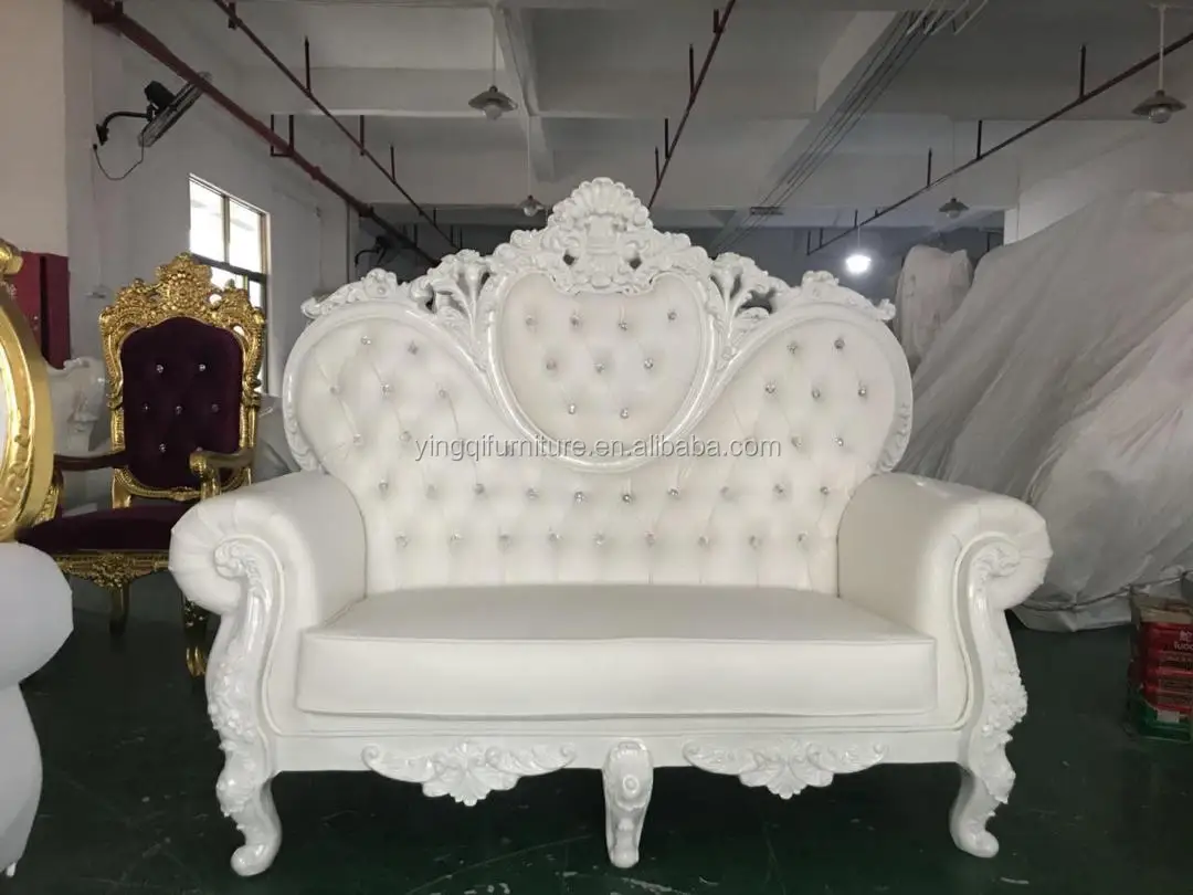 Hot Sale Baroque Love Seat Wedding Sofa