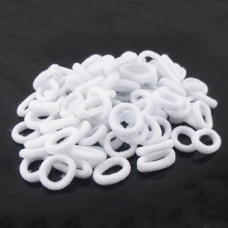 Colorful hair band rubber band for children wool hair bands