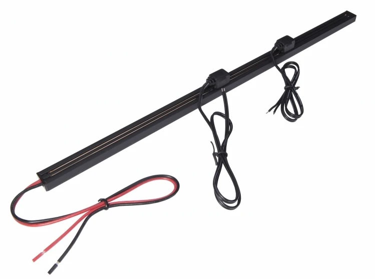  2-провод 12V24V36VLED питания постоянного тока трековая система для магазина Shleves подсветка дисплея Розничные приспособлении светодиодные полосы выставочный шкафчик световой