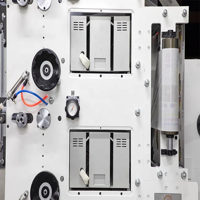 High Speed Flexible Printing Machine for Labels and Paper with Slitting Collection