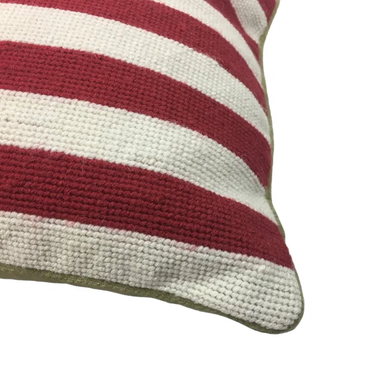 USA Flag Handwoven Luxury Sofa Throw Pillow Cover