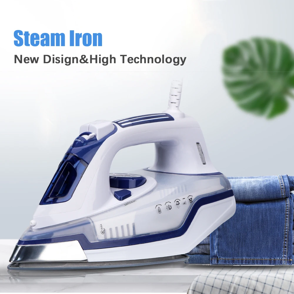 2022 Wholesale Household Steam Iron High Quality Electric Steam Iron for Clothes