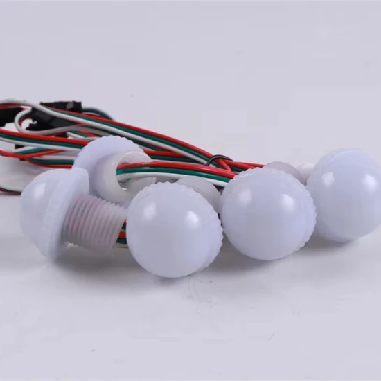 SMD5050 30mm RGB LED Point Light  Amusement LED Lamp for Amusement Park Rides With 160 Deg Viewing Angle