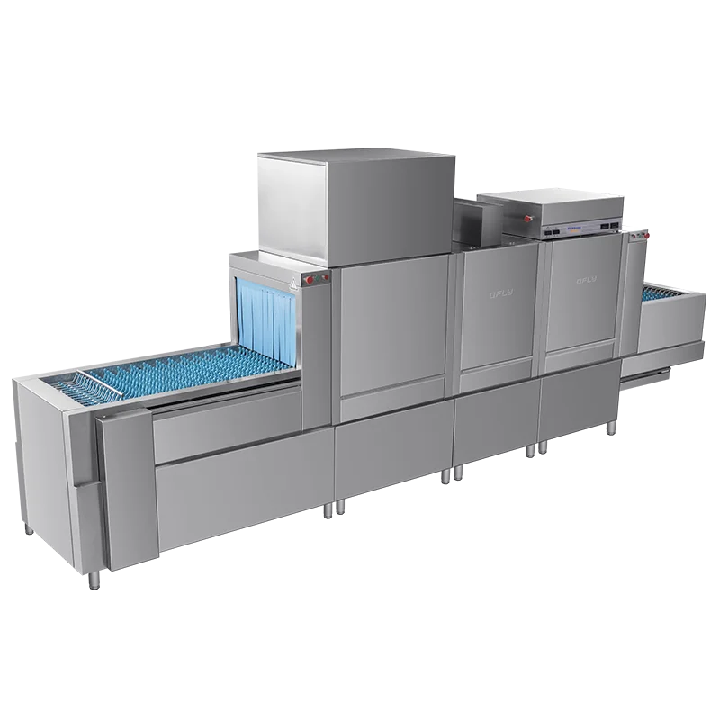 factory direct High Efficiency Commercial dishwasher used in school dinning hall big restaurant Automatic conveyor